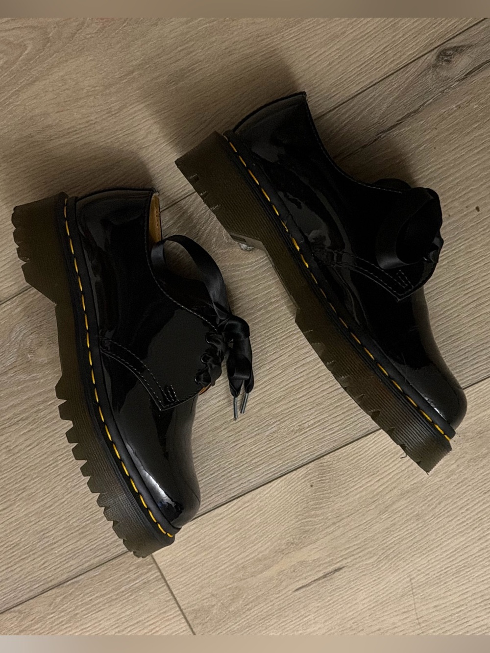 Doc Martens 1461 Bex Oxford Shoes Shiny Black Patent